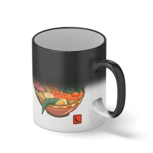 Spicy Lava Ramen King Godzilla in Hot Black Magic Kaffeetasse Mug von B&S Boutique