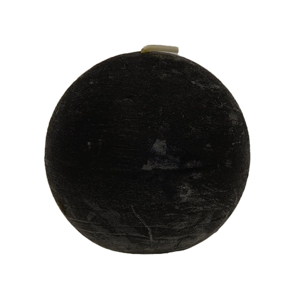 B&S Kugelkerze Kugelkerze Rustikal Ø 100 mm schwarz ca. 55 Stunden Brenndauer B&S Kugelkerze Kugelkerze Rustikal Ø 100 mm schwarz ca. 55 Stunden Brenndauer von B&S