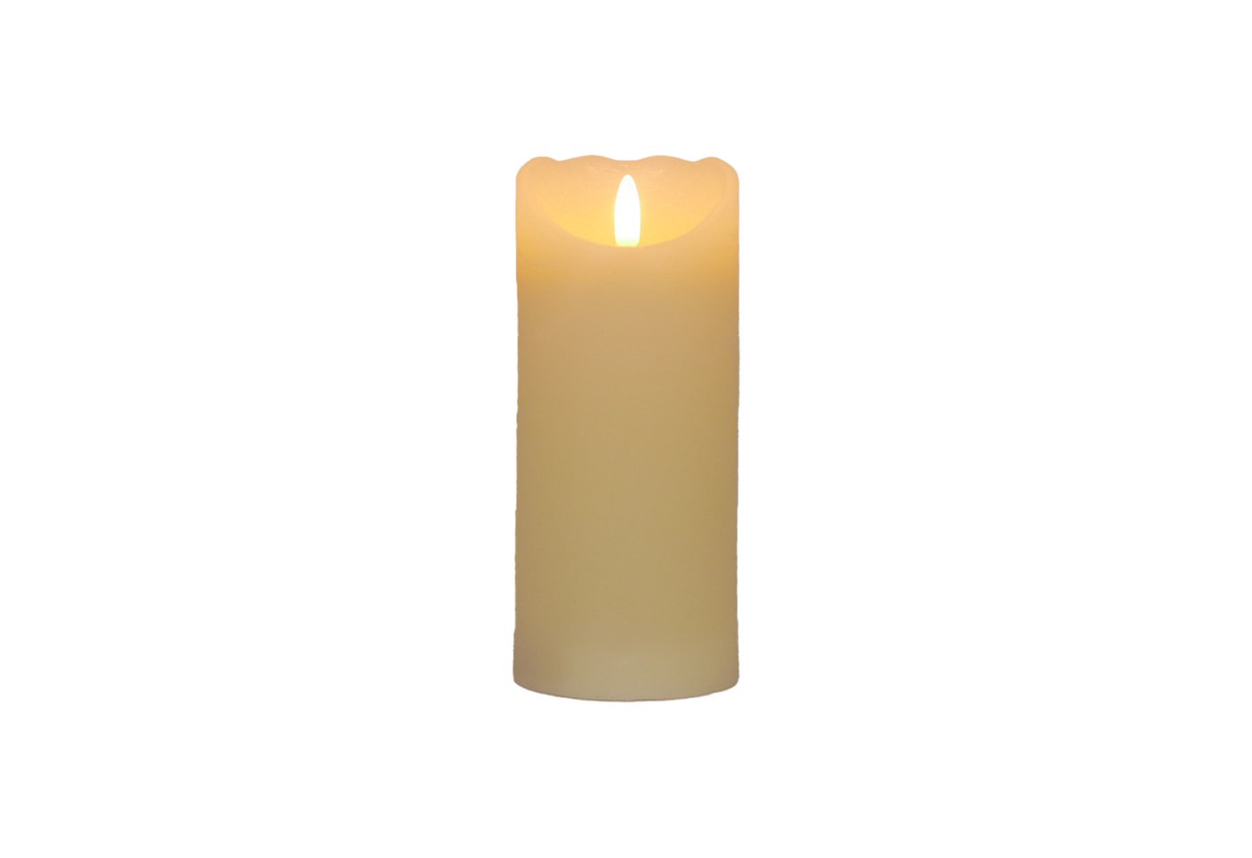 B&S LED-Kerze LED Echtwachskerze mit flackereffekt und Timer H:12.5 x Ø 7.5 cm B&S LED-Kerze LED Echtwachskerze mit flackereffekt und Timer H:12.5 x Ø 7.5 cm von B&S
