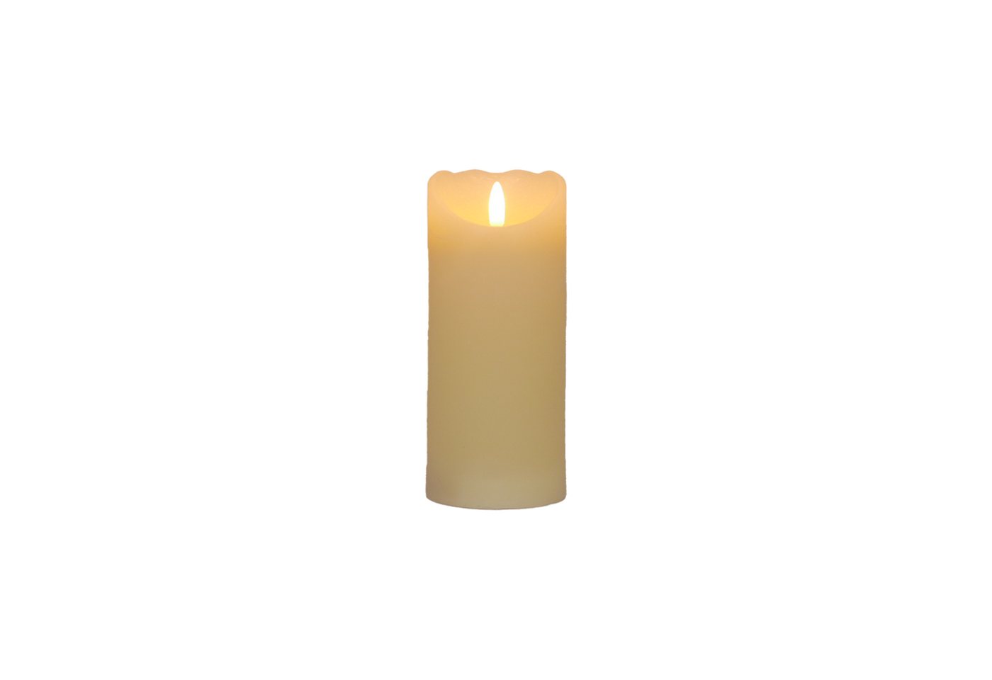 B&S LED-Kerze LED Echtwachskerze rund mit flackereffekt und Timer H:10 x Ø 7.5 cm B&S LED-Kerze LED Echtwachskerze rund mit flackereffekt und Timer H:10 x Ø 7.5 cm von B&S