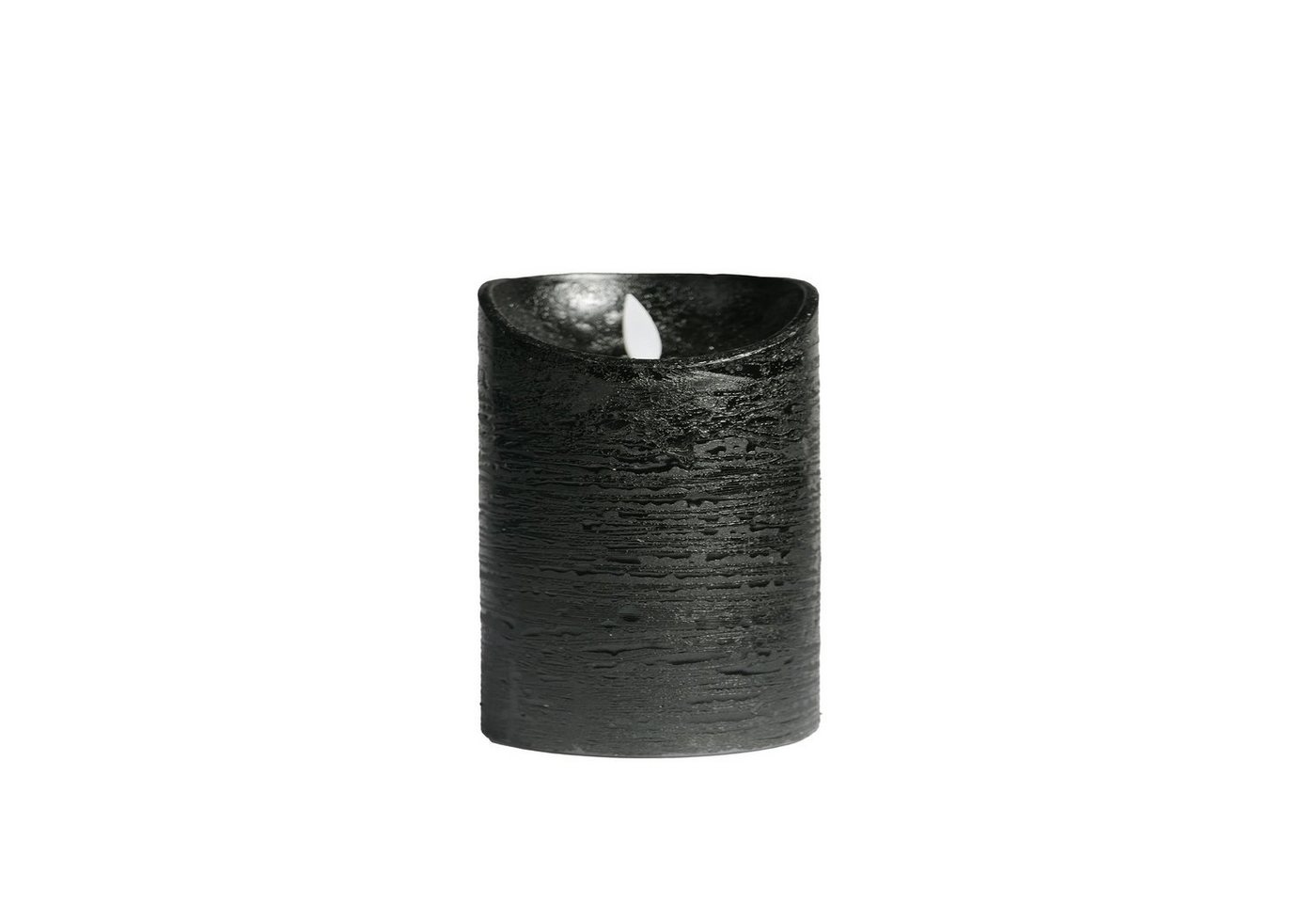 B&S LED-Kerze LED Echtwachskerze schwarz bewegliche Flamme und Timer H:15 x Ø 7.5 cm B&S LED-Kerze LED Echtwachskerze schwarz bewegliche Flamme und Timer H:15 x Ø 7.5 cm von B&S