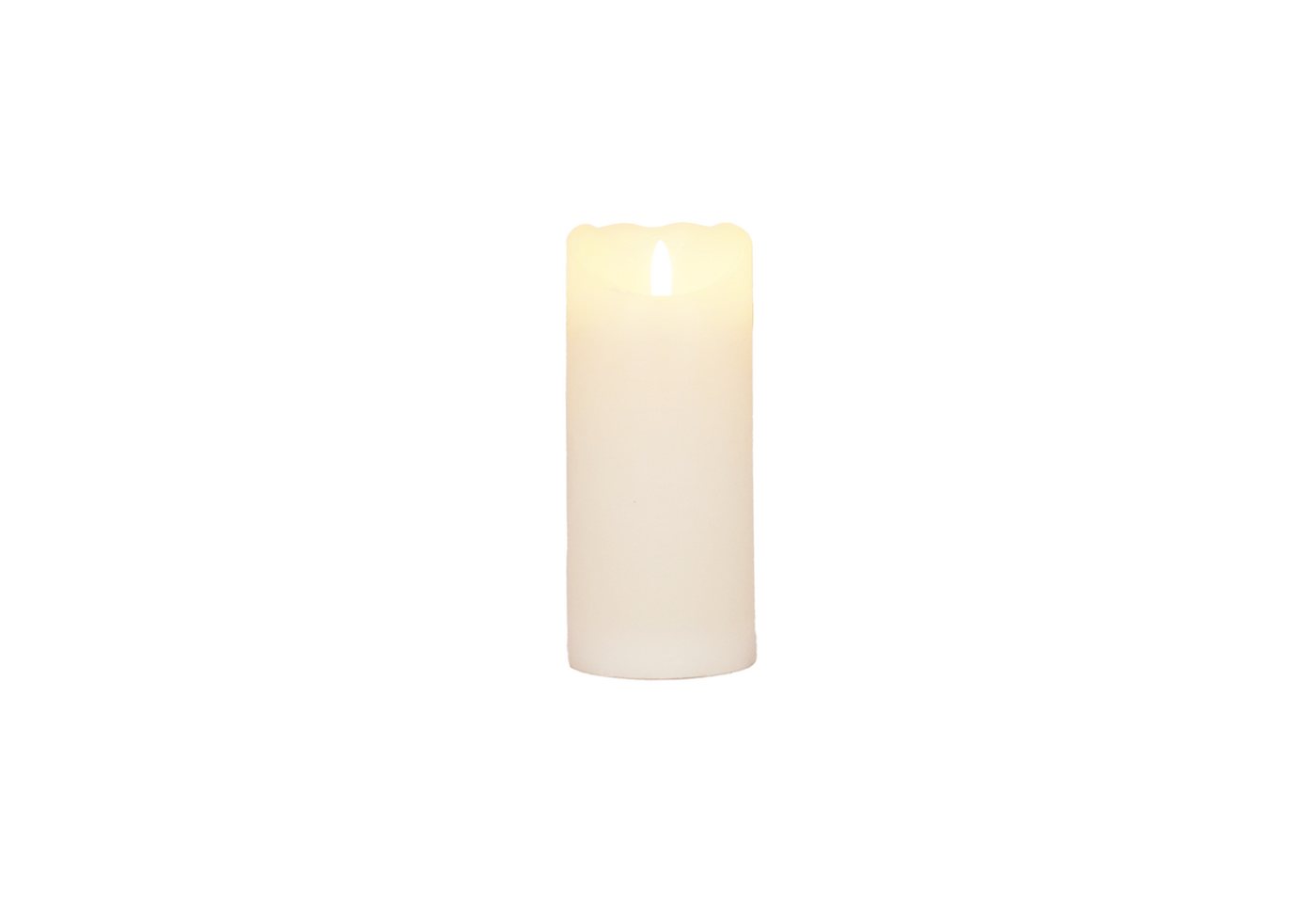 B&S LED-Kerze LED Echtwachskerze weiß mit flackereffekt und Timer H:10 x Ø 7.5 cm B&S LED-Kerze LED Echtwachskerze weiß mit flackereffekt und Timer H:10 x Ø 7.5 cm von B&S