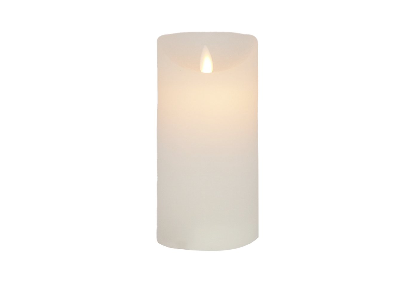 B&S LED-Kerze LED Echtwachskerze weiß mit flackereffekt und Timer H:12 x Ø 7.5 cm B&S LED-Kerze LED Echtwachskerze weiß mit flackereffekt und Timer H:12 x Ø 7.5 cm von B&S