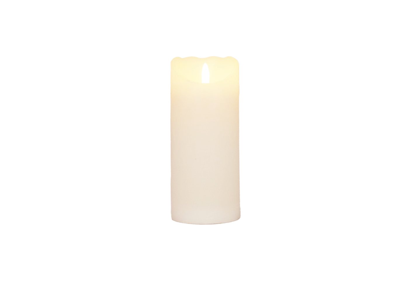 B&S LED-Kerze LED Echtwachskerze mit flackereffekt und Timer H:12.5 x Ø 7.5 cm B&S LED-Kerze LED Echtwachskerze mit flackereffekt und Timer H:12.5 x Ø 7.5 cm von B&S