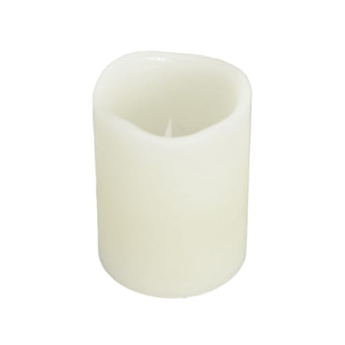 B & S LED Kerze Mini Echtwachs weiß Flackereffekt Timer H 6,5 x Ø 5 cm B & S LED Kerze Mini Echtwachs weiß Flackereffekt Timer H 6,5 x Ø 5 cm von B & S