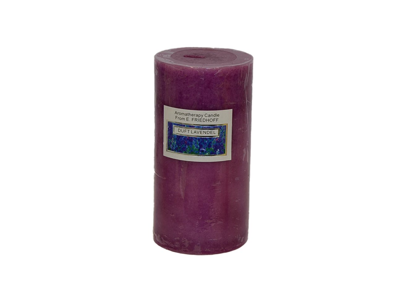 B&S Stumpenkerze Duftkerze Lavendel 14 x Ø 7,3 cm von B&S