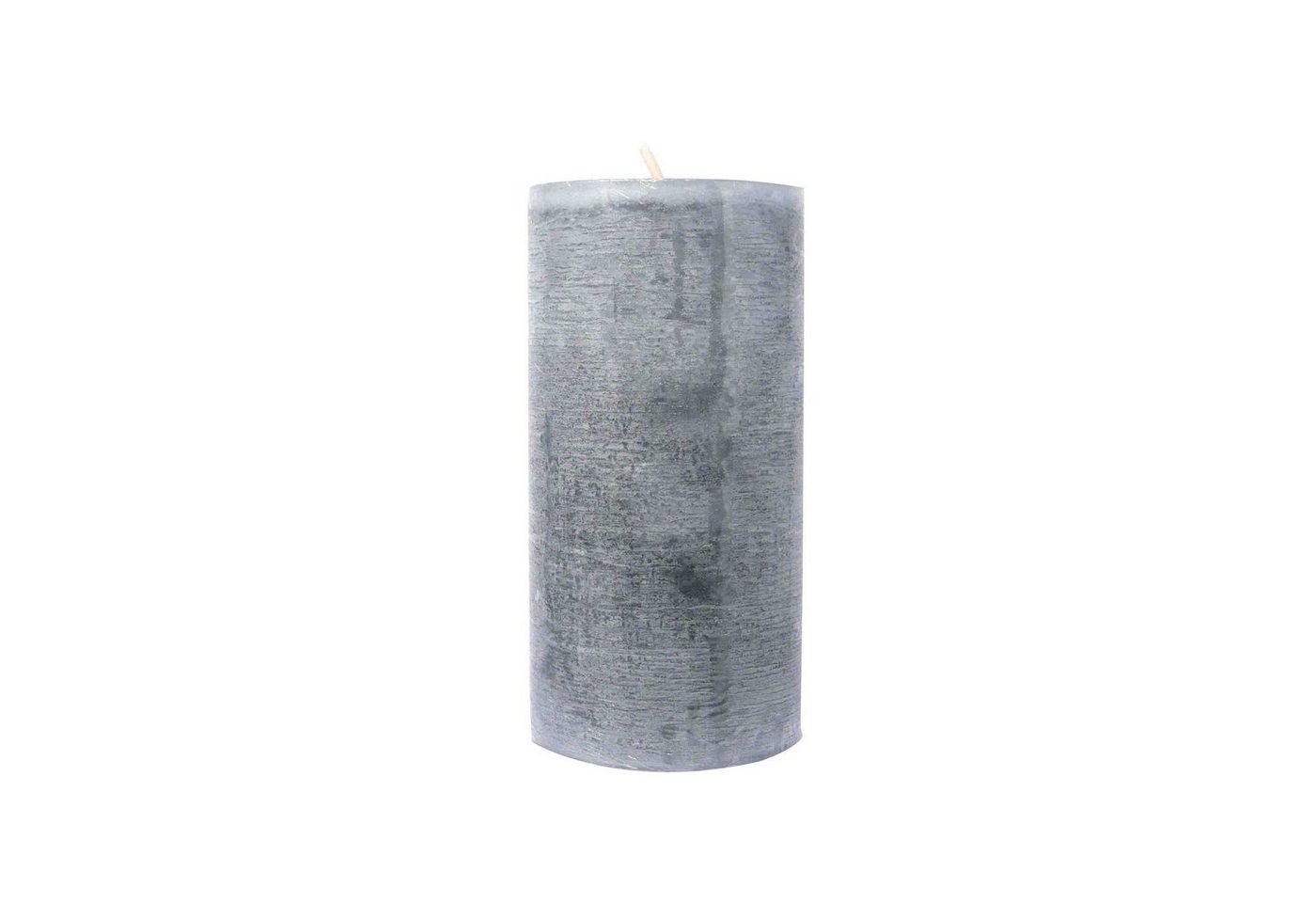 B&S Stumpenkerze Kerze Frostoptik grau Ø 10 x 20 cm B&S Stumpenkerze Kerze Frostoptik grau Ø 10 x 20 cm von B&S