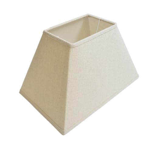 Lampenschirm Trapez in Leinenoptik H 16 für Steh & Tischleuchten (beige) von B & S