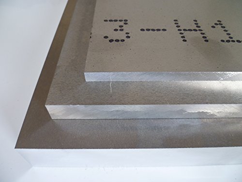 B&T Metall Aluminium Platte 5,0 mm stark AlMg4,5Mn F 28 (5083) Alu Blech gewalzt blank natur Zuschnitt auf Maß bis Größe 100 x 150 mm (10 x 15 cm) von B&T Metall