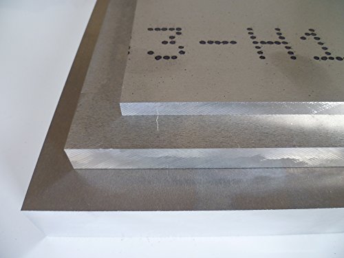 B&T Metall Aluminium Platte 5,0 mm stark AlMg4,5Mn F 28 (5083) Alu Blech gewalzt blank natur Zuschnitt auf Maß bis Größe 300 x 400 mm (30 x 40 cm) von B&T Metall