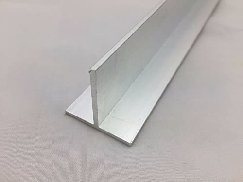 B&T Metall Aluminium T – Profil 40 x 40 x 3 mm aus AlMgSi0,5 F22 schweissbar eloxierfähig Länge ca. 2 mtr. (2000 mm +0/- 3 mm) von B&T Metall