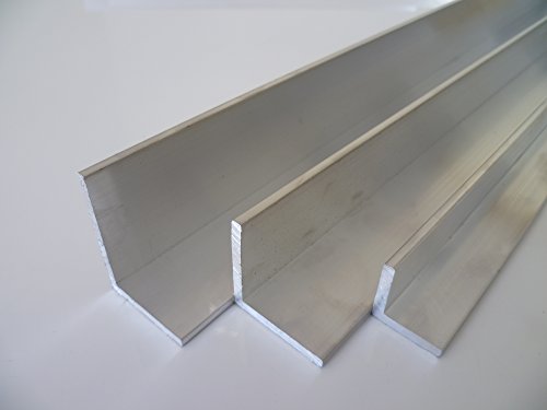 B&T Metall Aluminium Winkel 20 x 15 x 2 mm aus AlMgSi0,5 F22 schweissbar eloxierfähig Länge ca. 1 mtr. (1000 mm +0/- 3 mm) von B&T Metall