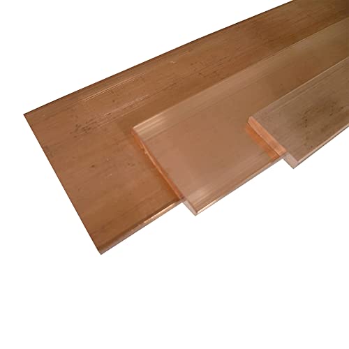 B&T Metall Kupfer Flach E CU massiv | Flachstange 3,0 mm stark | Maße 20 x 3 mm, Länge ca. 1,0 m B&T Metall Kupfer Flach E CU massiv | Flachstange 3,0 mm stark | Maße 20 x 3 mm, Länge ca. 1,0 m von B&T Metall