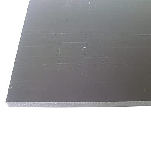 B&T Metall POM C schwarz Platten 20,0 mm stark Polyoxymethylen (ERTACETAL®; DELRIN®) im Zuschnitt Größe 400 x 600 mm von B&T Metall