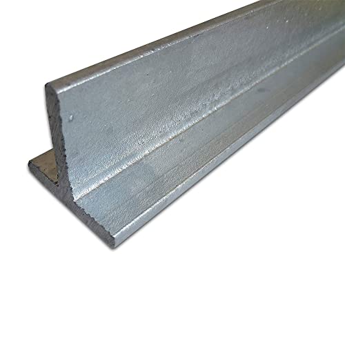 B&T Metall Stahl T-Profil VERZINKT 30 x 30 x 4 mm gleichschenklig 4 Stück à 495 mm(2 mtr. geteilt) S235 (1.0038 ST37) T-Träger T 30 feuerverzinkt von B&T Metall