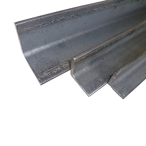 B&T Metall Stahl Winkel 20x20x3 mm in Längen à 500 mm +0/-3 mm S235 (1.0038 ST37) von B&T Metall