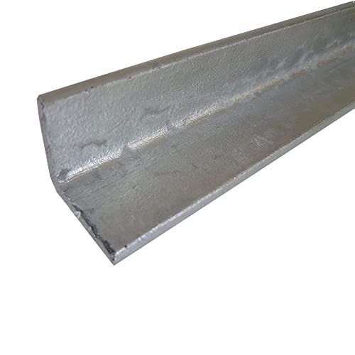 B&T Metall Stahl Winkel VERZINKT 20x20x3 mm in Längen à ca. 2 mtr. (2000mm +/- 5 mm) S235 (1.0038 ST37) von B&T Metall