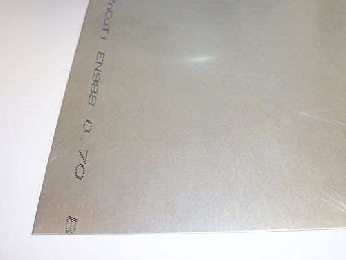 B&T Metall Titanzinkblech 0,70 mm stark Bedachungsblech ZnCuTi nach EN 988 im Zuschnitt von B&T Metall