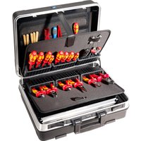 Werkzeugkoffer Base mit Werkzeughalter, Werkzeugbox ohne Werkzeug, B&W Koffer von B&W International