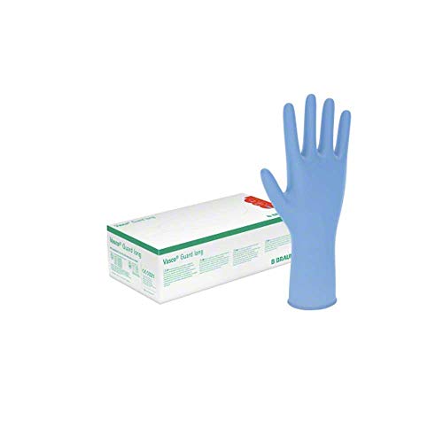 B. Braun Vasco® Guard Long Nitrilhandschuhe Untersuchungshandschuhe Langschaft, pf, XL, 90St von B.Braun