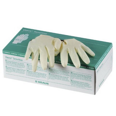 Vasco Sensitive Unsterile Untersuchungshandschuhe Naturlatex Gr. L Vasco Sensitive Unsterile Untersuchungshandschuhe Naturlatex Gr. L von B.Braun