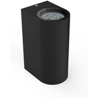 Led Außenleuchte Außenwandleuchte IP44 Wand-Spot Strahler Lampe Bad GU10 schwarz - 10 von B.K.LICHT