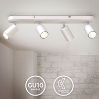 Led Spotleuchte schwenkbar Retro weiß GU10 Deckenlampe Flur Schlafzimmer Spot - 20 von B.K.LICHT