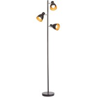 B.k.licht - Stehleuchte Design Stehlampe Standleuchte Stand Lampe Metall 3-flammig schwarz - 10 von B.K.LICHT