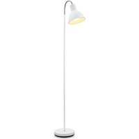 B.k.licht - Stehleuchte Industrial Design Stehlampe Standleuchte Stand Lampe Metall 1-flammig weiß - 20 von B.K.LICHT