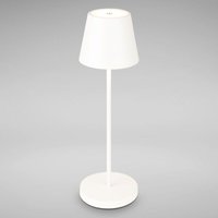 B.k.licht - led Außen-Tischleuchte Akku Lampe dimmbar weiß 3W Touch IP54 warmweiß Terrasse von B.K.LICHT