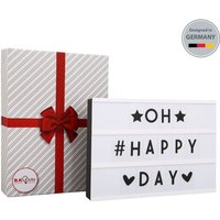 B.k.licht - led Schild - 1,2W, 100lm, batteriebetrieben, usb, 90 Buchstaben und Symbole B.k.licht - led Schild - 1,2W, 100lm, batteriebetrieben, usb, 90 Buchstaben und Symbole von B.K.LICHT