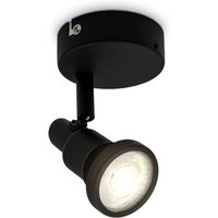 Bad Deckenspot led GU10 5W Deckenlampe IP44 Deckenleuchte Badezimmer drehbar von B.K.LICHT