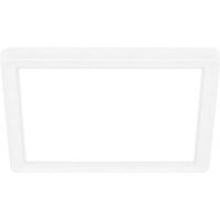 Briloner SLIM CASE LED Deckenlampe, Indirektes Licht, Neutralweißes Licht, Weiß, 19 x 19 x 3 cm von B.K.LICHT
