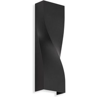 LED Außenwandleuchte Außenlampe IP44 12W schwarz Metall-Glas Telefunken LED Außenwandleuchte Außenlampe IP44 12W schwarz Metall-Glas Telefunken von B.K.LICHT