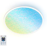 LED Deckenlampe Deckenleuchte Wohnzimmer Backlight Acrylplatte Fernbedienung LED Deckenlampe Deckenleuchte Wohnzimmer Backlight Acrylplatte Fernbedienung von B.K.LICHT
