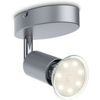 LED Deckenlampe Wohnzimmer schwenkbar GU10 Metall Decken-Spot Leuchte 1-flammig - 50 von B.K.LICHT