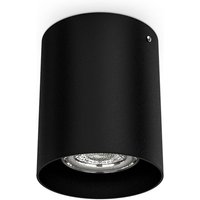 Led Deckenspot Aufbauleuchte Strahler Downlight Deckenlampe schwarz metall GU10 - 10 von B.K.LICHT