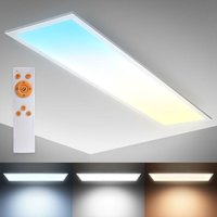 Led Panel Deckenleuchte cct ultraflach dimmbar Wohnzimmer Schlafzimmer Slim weiß - 20 von B.K.LICHT