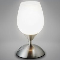 B.k.licht - Tischleuchte Lampe Touch Nachttischlampe Nachtlicht Schreibtischlampe Büro E14: Tulpe - 50 von B.K.LICHT