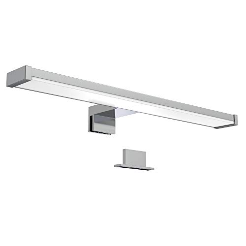 B.K.Licht I LED Spiegellampe I Badlampe I Schminklicht I Badezimmer-Leuchte I Schrankleuchte I Spiegelschrank Leuchte I Klemmleuchte I neutral-weiß I IP44 spritzwassergeschützt I Produktlänge: 40 cm B.K.Licht I LED Spiegellampe I Badlampe I Schminklicht I Badezimmer-Leuchte I Schrankleuchte I Spiegelschrank Leuchte I Klemmleuchte I neutral-weiß I IP44 spritzwassergeschützt I Produktlänge: 40 cm von B.K.Licht