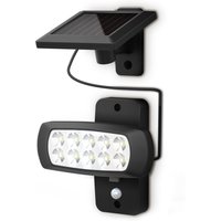 B.K.Licht LED Außen-Wandleuchte, 1 flammig, Leuchtmittel LED-Board LED fest integriert, Solar Außenleuchte mit PIR Bewegungssensor, IP44, schwarz B.K.Licht LED Außen-Wandleuchte, 1 flammig, Leuchtmittel LED-Board LED fest integriert, Solar Außenleuchte mit PIR Bewegungssensor, IP44, schwarz von B.K.Licht