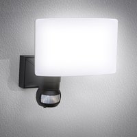 B.K.Licht LED Außen-Wandleuchte, 1 flammig-flammig, Außenleuchte, Bewegungsmelder, schwenkbar, 20W 2.300 Lum. 4.000K, IP44 von B.K.Licht