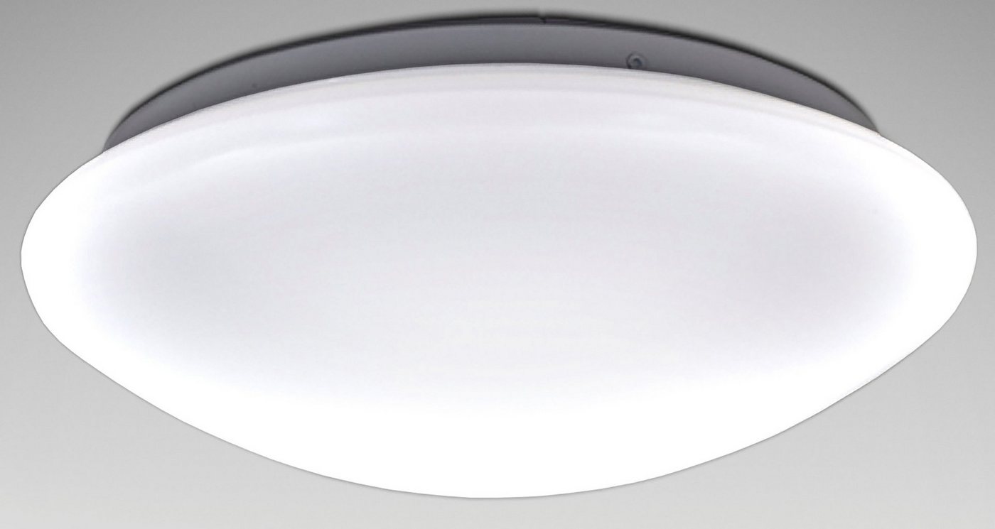 B.K.Licht LED Deckenleuchte BK_DL1084 LED-Deckenlampe Bad, 12W, 4.000K Neutralweißes Licht, LED fest integriert, Neutralweiß, 1.200 Lumen, IP44 Spritzwasserschutz, LED-Badlampe Ø29cm von B.K.Licht