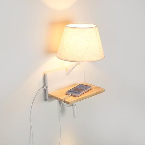 B·LED BARCELONA LED Artin Lese-Wandleuchte mit schwenkbarem LED-Strahler und USB-Anschluss, E27 + 3 W B·LED BARCELONA LED Artin Lese-Wandleuchte mit schwenkbarem LED-Strahler und USB-Anschluss, E27 + 3 W von B·LED BARCELONA LED