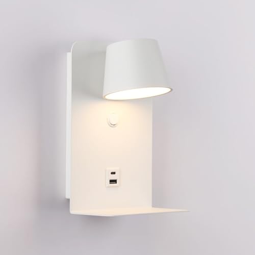 B·LED BARCELONA LED BASKOP Wandleuchte, USB-Anschluss, USB-C – 6 W von B·LED BARCELONA LED