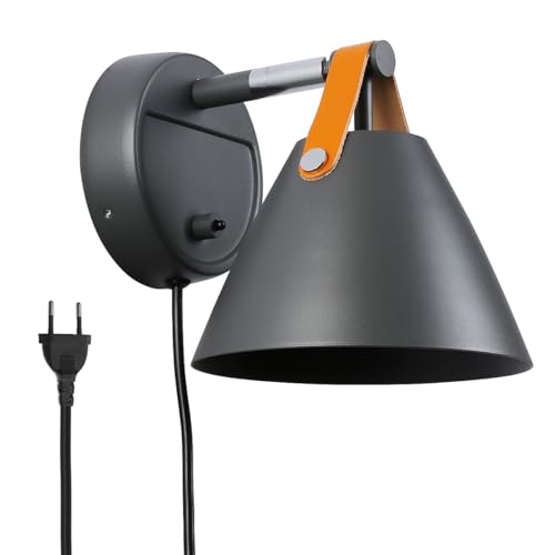 B·LED BARCELONA LED BarcelonaLED Wandleuchte mit Kabel und Schalter, nordischer Stecker, Weiß, mit Lederarmband, GU10-Stecker, für Schlafzimmer, Bett, Wohnzimmer, Nachttisch B·LED BARCELONA LED BarcelonaLED Wandleuchte mit Kabel und Schalter, nordischer Stecker, Weiß, mit Lederarmband, GU10-Stecker, für Schlafzimmer, Bett, Wohnzimmer, Nachttisch von B·LED BARCELONA LED