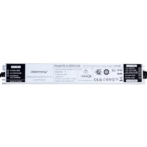 Dimmbares Netzteil Dali DT8-24 V DC - 4,17 A - 100 W von B·LED BARCELONA LED