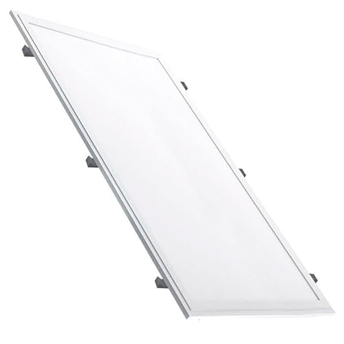 LED-Einbaupanel, 1200 x 600 mm, schmal, 72 W, Philips, Driver, UGR19, mit Montageset von B·LED BARCELONA LED