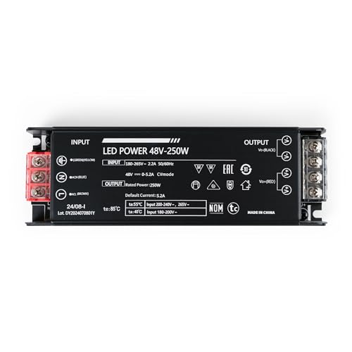 Netzteil 250W 48V - 5,2A - Hohe Effizienz - IP20 von B·LED BARCELONA LED