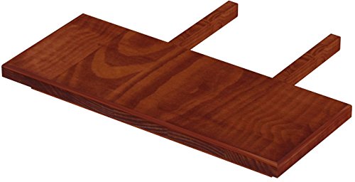 Ansteckplatte 30x73 Mahagoni Rio Classico oder Rio Kanto - Pinie Massivholz Echtholz - Größe & Farbe wählbar - für Esstisch Tischverlängerung Holztisch Tisch Erweiterung ausziehbar Brasilmöbel von B.R.A.S.I.L.-Möbel